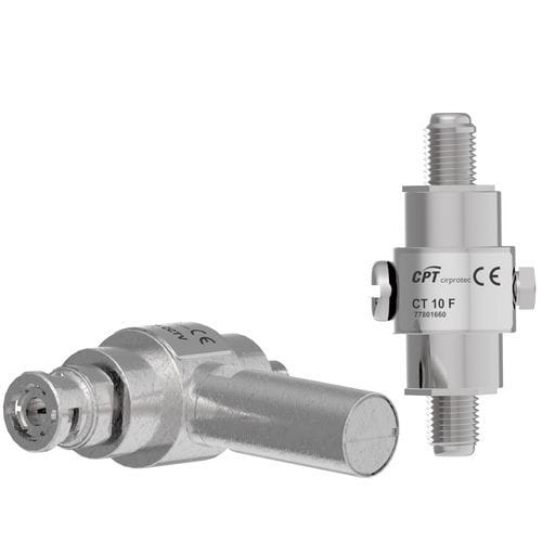 Parafoudre pour applications radiofréquence - CT 05 CCTV - Cirprotec - pour installation photovoltaïque / BNC / coaxial