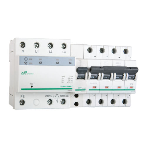 Parafoudre de type 2 - V-CHECK 4MPT-32 - Cirprotec - classe II / pour applications télécom / contre les surtensions