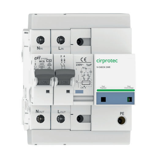 Parafoudre de type 2 - V-CHECK 2MR-40 - Cirprotec - classe II / pour applications télécom / contre les surtensions