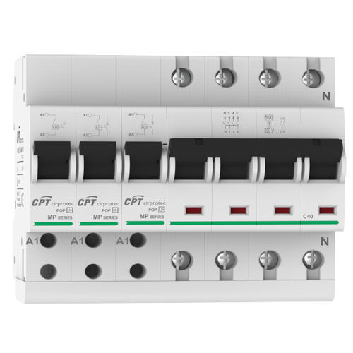 Parafoudre pour applications télécom - V-CHECK 4MP-20 - Cirprotec - contre les surtensions / triphasé / 4 pôles
