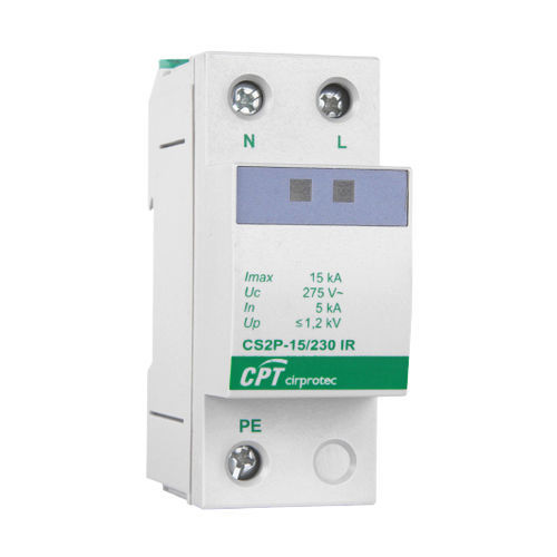 Parafoudre de type 2 - CS2P-15/230 - Cirprotec - classe II / pour applications télécom / pour installation photovoltaïque