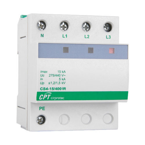 Parafoudre de type 2 - CS4-15/400 - Cirprotec - classe II / pour applications télécom / pour installation photovoltaïque
