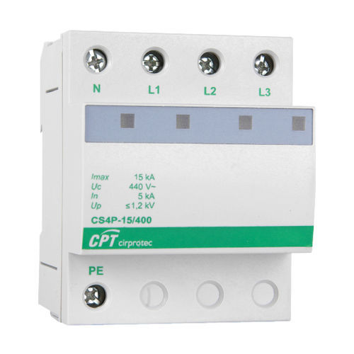 Parafoudre de type 2 - CS4P-15/400 - Cirprotec - classe II / pour applications télécom / pour installation photovoltaïque
