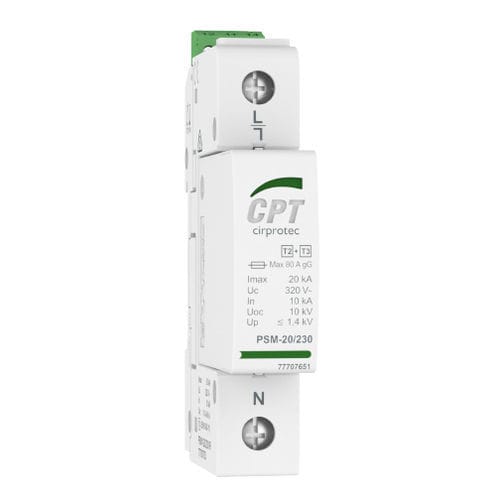 Parafoudre de type 2 - PSM1-20/120 - Cirprotec - de type 3 / classe II / classe III