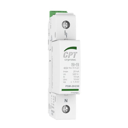Parafoudre de type 2 - PSM1-20/230 - Cirprotec - de type 3 / classe II / classe III