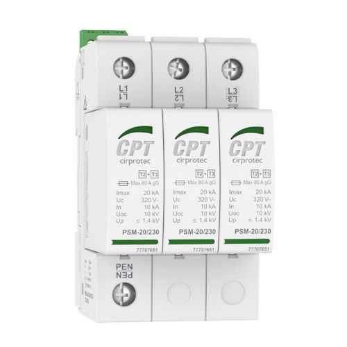 Parafoudre de type 2 - PSM3-20/400 TNC - Cirprotec - de type 3 / classe II / classe III