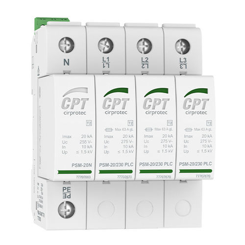 Parafoudre de type 2 - PSM4-20/400 PLC TT - Cirprotec - de type 3 / classe II / classe III
