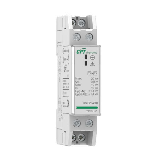 Parafoudre de type 2 - CSF21-12 IR - Cirprotec - de type 3 / classe II / classe III