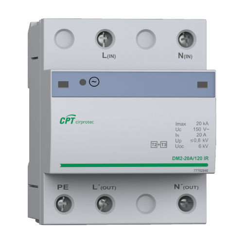 Parafoudre de type 2 - DM2-20A/230 IR - Cirprotec - de type 3 / classe II / classe III