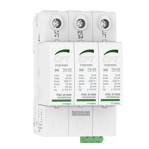 Parafoudre de type 1 - PSC3-5/1500 PV IR - Cirprotec - de type 2 / classe I / classe II