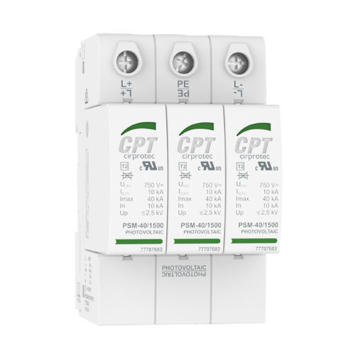 Parafoudre de type 2 - PSM3-40/600 PV IR - Cirprotec - classe II / pour applications télécom / pour installation photovoltaïque