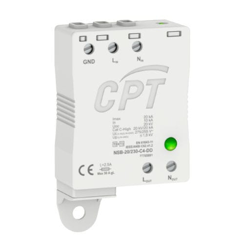 Parafoudre de type 2 - NSB-20/230-C4-DD - Cirprotec - de type 3 / classe II / classe III