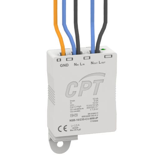 Parafoudre de type 2 - NSB-10/230-C4-WW-IP - Cirprotec - de type 3 / classe II / classe III