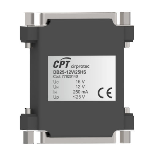 Parafoudre pour applications télécom - DB25-12V/25HS - Cirprotec - pour connecteur Sub-D / pour installation photovoltaïque