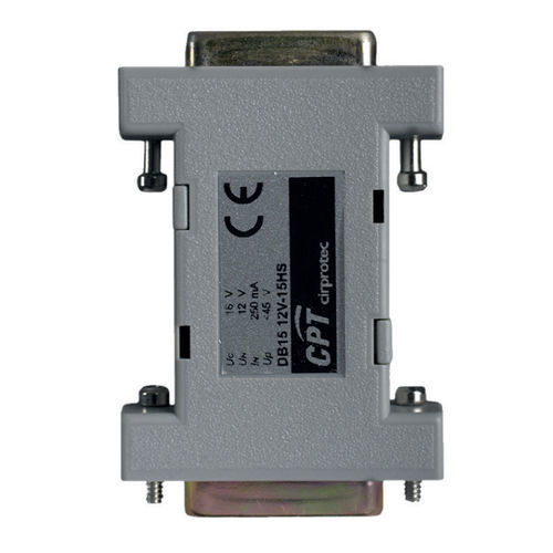 Parafoudre pour applications télécom - DB15-12V/15HS - Cirprotec - pour connecteur Sub-D / pour installation photovoltaïque