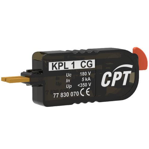 Parafoudre de ligne ADSL - KPL1 CG - Cirprotec - pour ligne téléphonique / pour RNIS / 1 paire