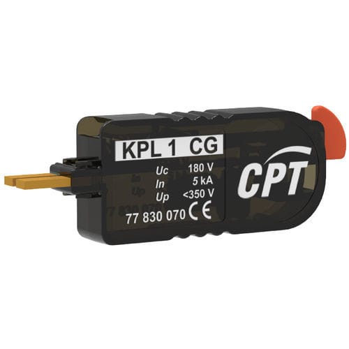 Parafoudre de ligne ADSL - KPL1 SG - Cirprotec - pour ligne téléphonique / pour RNIS / 1 paire