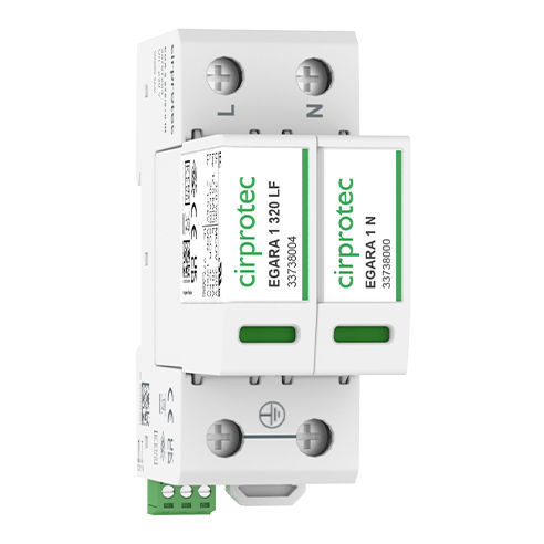 Parafoudre de type 1 -  EGA 1 320/1+1 LF - Cirprotec - de type 2 / classe I / classe II