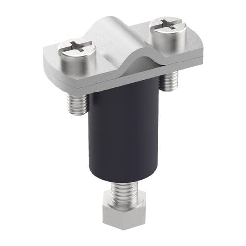Collier pour câble électrique en PVC - SOP-COND TF ISO CABLE D10 - Cirprotec - en acier inoxydable