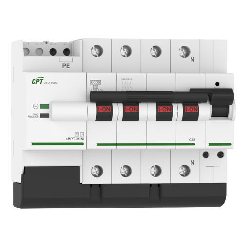 Parafoudre de type 2 - V-CHECK 4MPT mini - 10 - Cirprotec - classe II / pour applications télécom / contre les surtensions