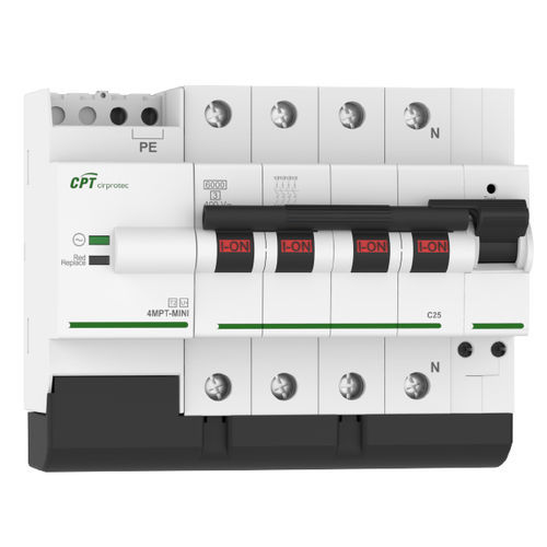 Parafoudre de type 2 - V-CHECK 4MPT mini - 16 - Cirprotec - classe II / pour applications télécom / contre les surtensions