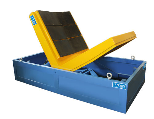 Inclineur hydraulique - L90 - TESIS ENGINEERING - électrohydraulique / pour bobines / pour paquet de plaques