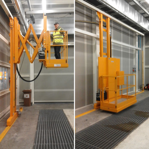 Plateforme élévatrice mobile - TRASLO - TESIS ENGINEERING - fixe / hydraulique / électrique