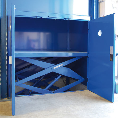 Monte charge hydraulique - X/MC - TESIS ENGINEERING - industriel / à plateforme / pour charges lourdes