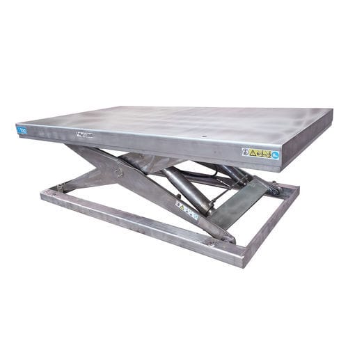 Table élévatrice à ciseaux - X/INOX - TESIS ENGINEERING - pneumatique / électrique / hydraulique