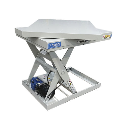 Table élévatrice à ciseaux - X/PR - TESIS ENGINEERING - pneumatique / électrique / hydraulique