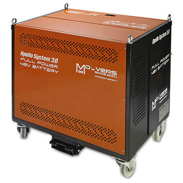Chariot de manutention - FULL POWER 48V - Mouvers srl - à plate-forme / pour charges lourdes / à roulettes
