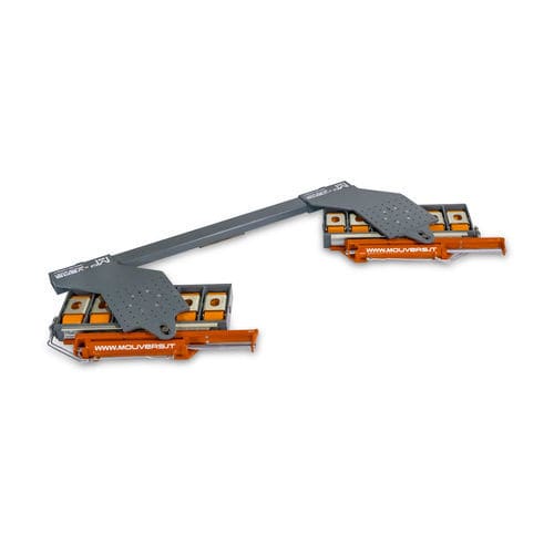 Patin rouleur pour forte charge - RTS30/RTS50 - Mouvers srl - de transport / rotatif