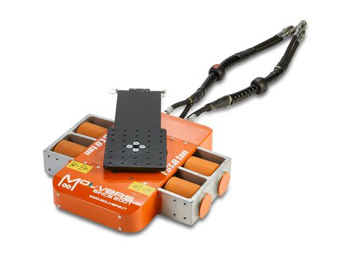 Patin rouleur de transport - FST8 - Mouvers srl - automoteur / sur batterie / télécommandé