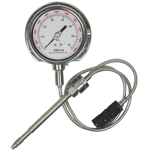 Manomètre à cadran - PT124Y-615 - Shanghai Zhaohui Pressure Apparatus Co.,Ltd.(ZHYQ) - en acier inoxydable / à tube de Bourdon / pour matière fondue