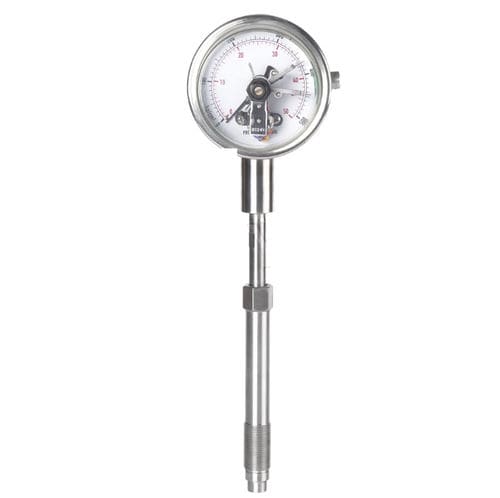 Manomètre à cadran - PT124Y-613 - Shanghai Zhaohui Pressure Apparatus Co.,Ltd.(ZHYQ) - en acier inoxydable / en plastique / à membrane