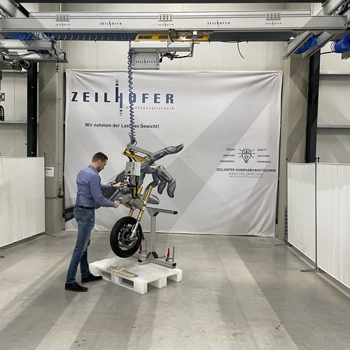 Manipulateur à corde - ZH70 - Zeilhofer Handhabungstechnik GmbH & Co. KG - pneumatique / électrique / électropneumatique
