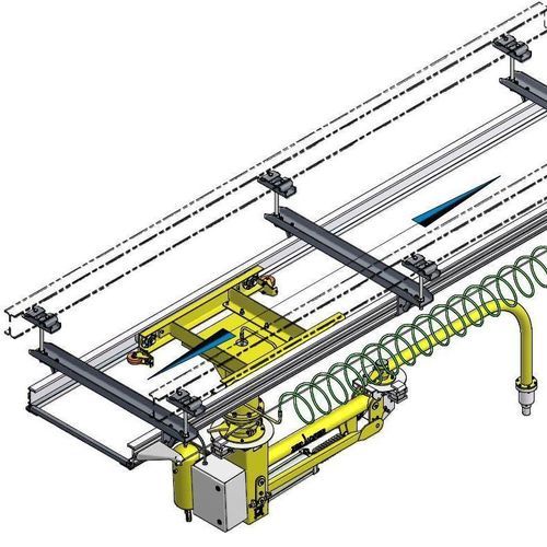 Bras manipulateur pneumatique - Zeilhofer Handhabungstechnik GmbH & Co. KG - avec prise / de cabines / suspendu sur rail