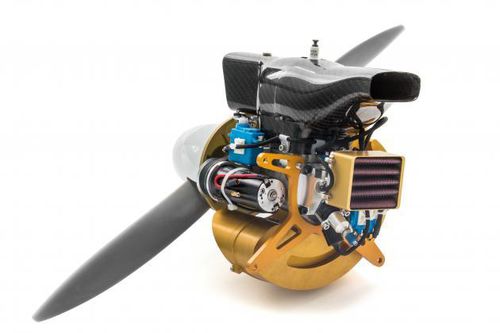 Moteur thermique monocylindre - UAV28-EFI - UAVFACTORY LTD. - injection directe / refroidi par air