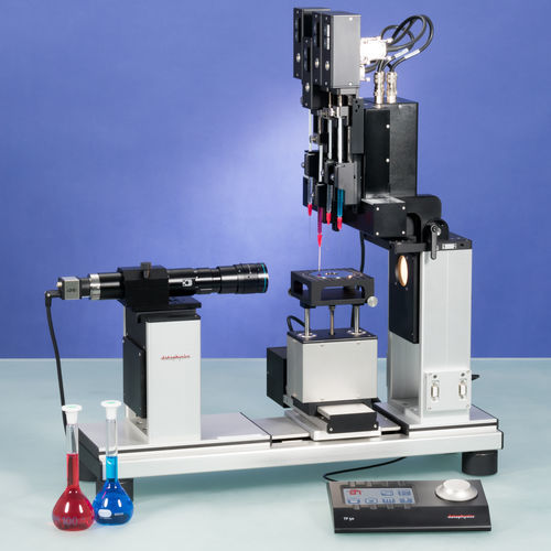 Appareil de mesure d'énergie superficielle - OCA 200 - DataPhysics Instruments - d'angle de contact / pour mesure de tension de surface / optique