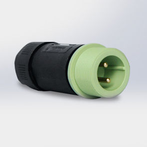 Connecteur d'alimentation électrique - EC02681-1023-BF - Suzhou Exceedconn Technology Co.,Ltd. - cylindrique / mâle / en polyamide
