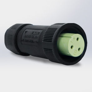 Connecteur d'alimentation électrique - EC02681-2023-AF - Suzhou Exceedconn Technology Co.,Ltd. - cylindrique / femelle / en polyamide