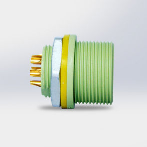 Connecteur d'alimentation électrique - EC02681-1123-BF - Suzhou Exceedconn Technology Co.,Ltd. - circulaire / mâle / en polyamide