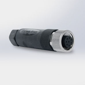 Connecteur M12 - 2121-AA series - Suzhou Exceedconn Technology Co.,Ltd. - d'alimentation électrique / cylindrique / femelle