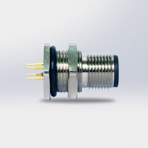 Connecteur M12 - 2211-AB02-M1PB-A002 - Suzhou Exceedconn Technology Co.,Ltd. - d'alimentation électrique / PCB / hexagonal