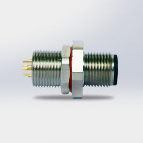 Connecteur M12 - 2211-AA series - Suzhou Exceedconn Technology Co.,Ltd. - d'alimentation électrique / hexagonal / mâle