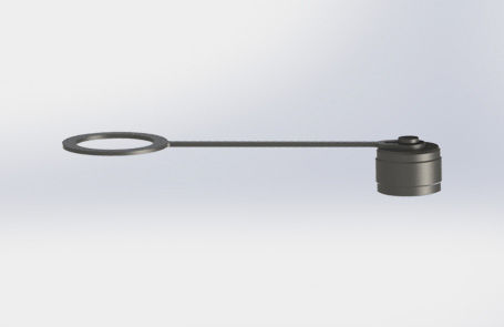 Capuchon pour connecteur électrique - 001-M12-002 - Suzhou Exceedconn Technology Co.,Ltd. - fileté / rond / en thermoplastique