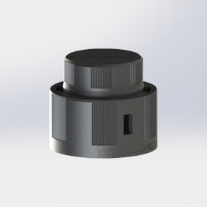 Capuchon pour connecteur électrique - 001-PV-001 - Suzhou Exceedconn Technology Co.,Ltd. - rond / en thermoplastique / en caoutchouc silicone