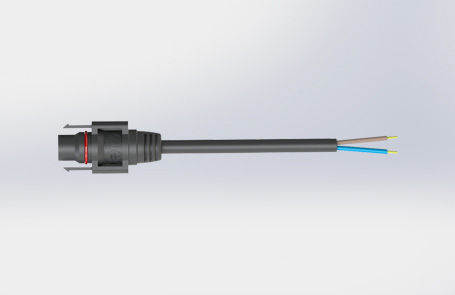 Connecteur d'alimentation électrique - S2F7050 series - Suzhou Exceedconn Technology Co.,Ltd. - femelle / isolé / en polyamide