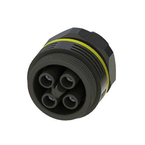 Connecteur d'alimentation électrique - EP040-2124-00 - Suzhou Exceedconn Technology Co.,Ltd. - Socket / surmoulé / droit