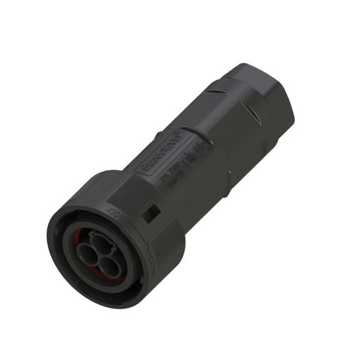 Connecteur de données - EN030-1028-1001 - Suzhou Exceedconn Technology Co.,Ltd. - d'alimentation électrique / surmoulé / droit